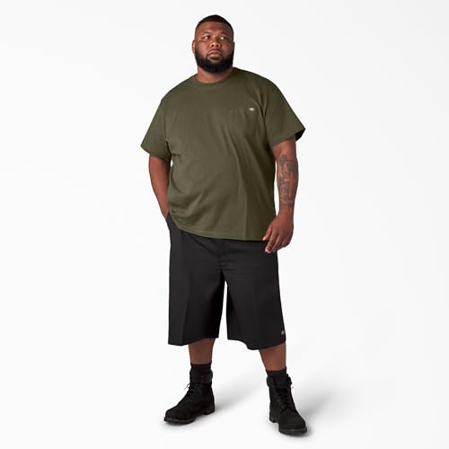 Image of Dickies Men's Heavyweight Heathered Short Sleeve Pocket T-Shirt