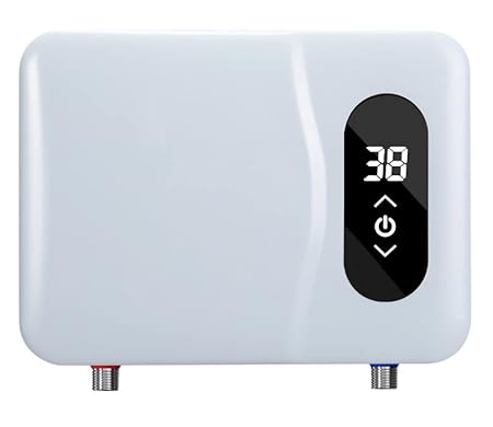 Tankless Instant Electrical Water Heater (Light blue)