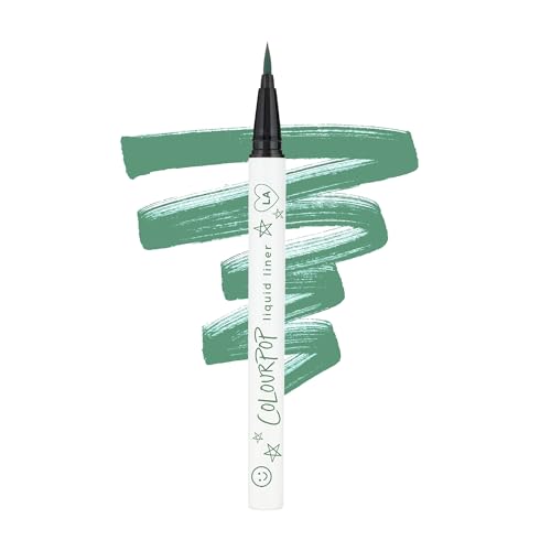 ColourPop BFF Liquid Liner - Precision Felt Tip Liquid Eyeliner Pen - High-Pigment & Buildable Colored Eyeliner with a Transfer Resistant Formula - The Hills (0.02 oz)