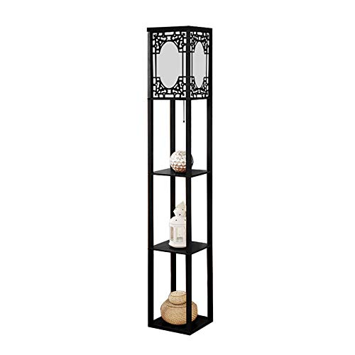 Lámpara de ventana con estante de tres capas estilo nórdico 1