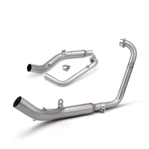 Tuyau d'échappement Zontes ZT125 U1 G1 Z1 Z2 2021-2025 collecteur inox TYPE-B