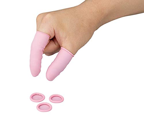 AS ONE ASPURE Anti-Static Finger Tip Pink Role Type M 1440 Pcs / 2-4942-02