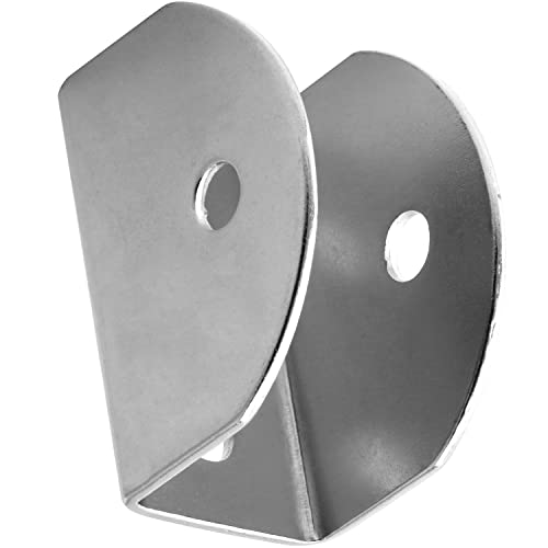 FASTON® U-Stützprofil Edelstahl A4 V4A (AISI 316) 48x28x34 mm (5 Stück) Rohrbefestigung Decksbeschlag Verdeckbeschla Stützprofile