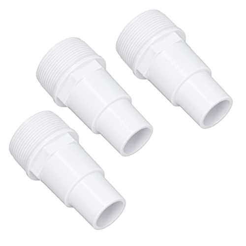 Nimomo 3Pack G1-1/2 Pool Hose Adapter,External Thread Connector for Above Ground Pool Pumps Filters Skimmers,Durable Replacement Parts for Swimming Pool & Spa Systems - Image 3