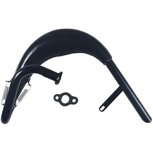 Performance Exhaust Muffler Expansion Chamber Pipe Silencer Gasket