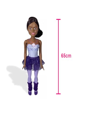 Barbie Profissões Large Doll Bailarina Negra 65cm VERSÃO 2024 - Pupee