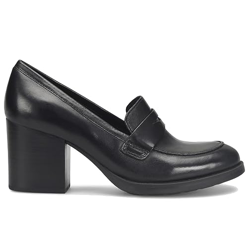 Image of SHODENSE Women Vintage Chunky Heel Loafers Pumps Platform Round Closed Toe Oxford Shoes Burnished Patent Matte Suede Slip On Dress Loafer Block Stacked Heels Office Formal Work Business 4-11 M US