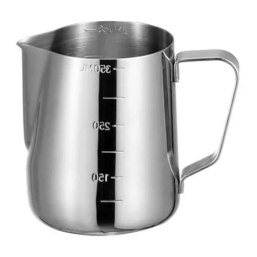 Jarra Pitcher 350ml Leiteira Cremeira Americana Barista