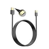 USB A to HDMI Adapter Cable (Only for Charging) HD Charging Cable Lead Wire 2M USB 2.0 Type A Male to HDMI Male Charging Converter - Image 1