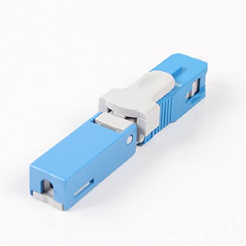 XLBH Accessori per Fibre ottiche 10. 0pcs FTTH SC UPC Connettore Quick Optical Fit SC FTTH. Connettore Veloce in Fibra Ottica Tipo Incorporato Incorporato -Sc Connettore Connettore