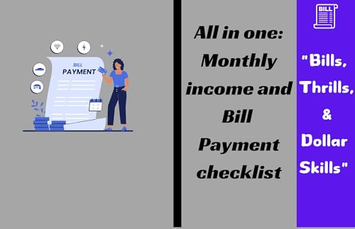 All in one: Monthly income and Bill Payment checklist