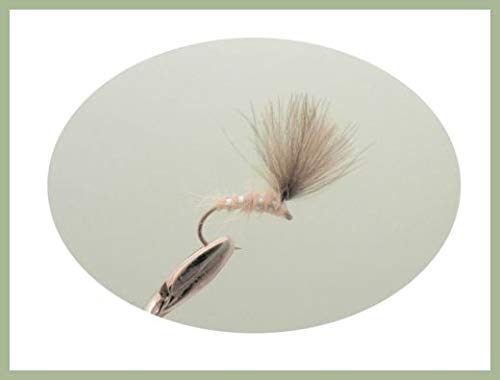 Sparkle Shuttlecock Trout Flies, 6 x Hares Ear, Choice of Sizes, For Fly Fishing (12)