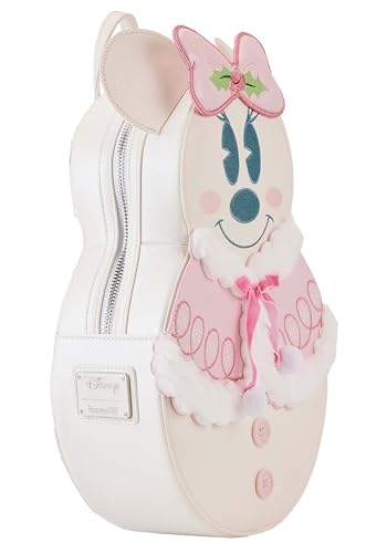 Loungefly Disney Minnie Pastel Figural Snowman Mini Backpack Disney Standard2