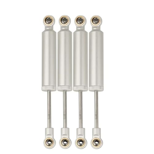 RCVbNAu\[o[ For TRX4 For Redcat For Axial For SCX10 II RBX10 1/10 4PCS 70/80/90/100/110mm XvOVbNAu\[o[_p[ RCJ[p[cp(Silv