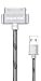 10ft Long 30 pin to USB Sync and Charge Cable for iPhone 4/4s, iPad 2/3, iPod 1-6 Gen, iPod Classic - Gray