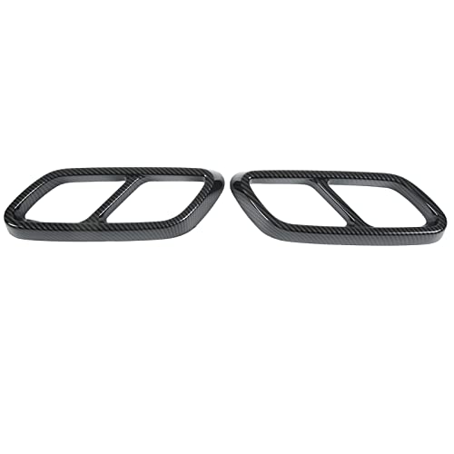 Tubo de escape Clase C W206 moldura contra desgaste de cubiertas ABS carbono 5