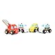 New Classic Toys - 11930 - Spielfahrzeuge - Fahrzeugset - 4 Fahrzeuge