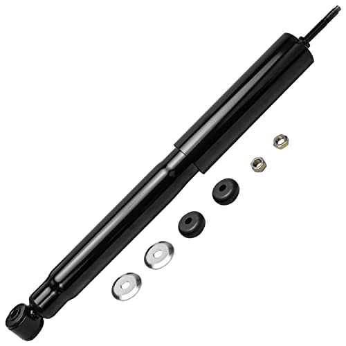 Image of Detroit Axle - Pair Rear Shocks for 2003-2006 Ford E-150, 2003-2005 E-150 Club Wagon, 1992-2002 E-150 Econoline, 2 Shock Absorbers Assembly Replacement