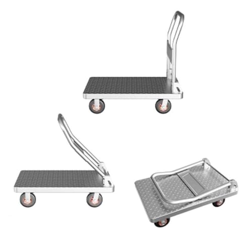 Carretilla Plegable de Plataforma de Acero para Transporte miniatura 6