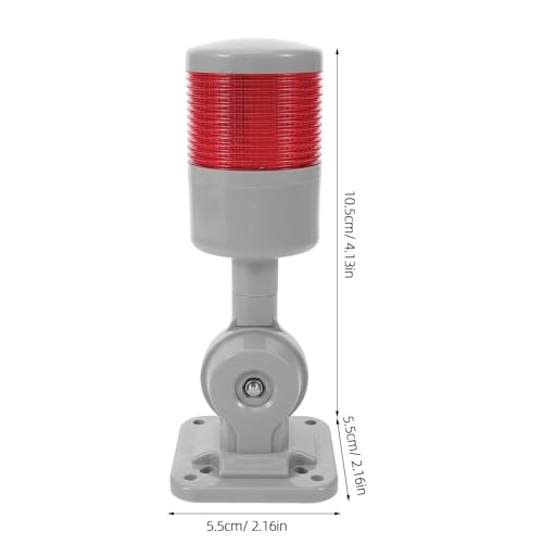 Lámpara de torre de señalización con avisador de 85db y óptica LED de alta potencia 3