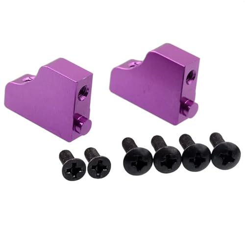 Support servo HSP 1:10 03013 violet pour châssis 94111 et 94123