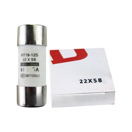 Fusible RT18-125 125A pour cylindre 22x58 et porte-fusible 380V
