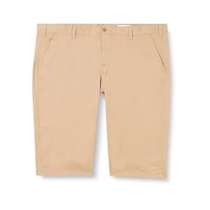 s.Oliver Big Size Men’s Bermuda Short, Relaxed Fit, Brown, 42, bruin, 42