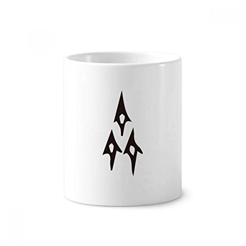 Mug blanc Qi en céramique 350 ml une idée cadeau culturelle unique