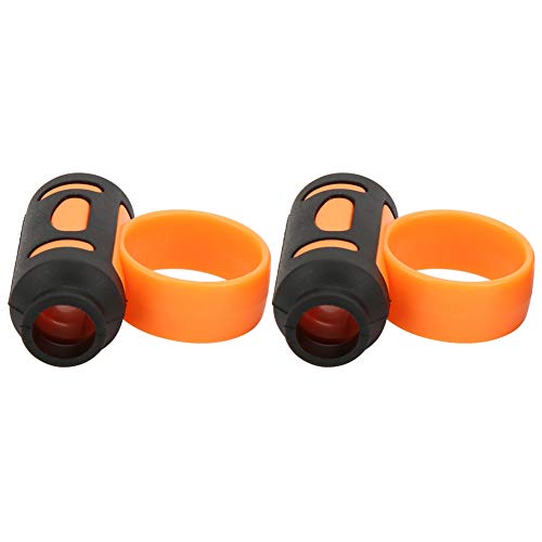 Clip Control para Baquetas con Giro Antideslizante Negro Naranja miniatura 4