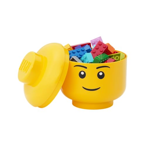Rangement en forme de tête de garçon LEGO Mini comique - vue 5