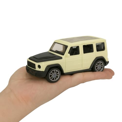 Image of Diecast G-Wagon Car Toy - 1:36 Scale Alloy Mercedes Gwagon AMG G63 Pull-Back Model, Off-Road Vehicle Toy for Kids & Collectors, Gift for Boys & Enthusiasts (White 1Pcs)