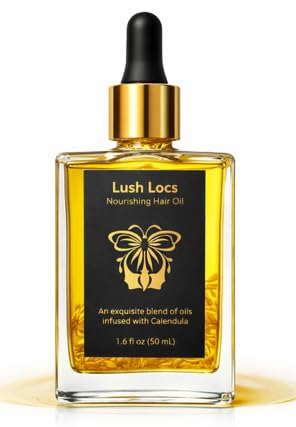 NVLX LABS Rosemary Hair Oil (1.6 Oz) | Peppermint, Tea Tree & Lemongrass Blend | Lightweight Hair & Scalp Oil for Locs, Dreads, Sisterlocs | Vegan, Organic Hair Care Gift for Women & Men