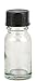 Vivaplex, 24, Clear, 10 ml (1/3 oz) Glass Bottles, with Lids