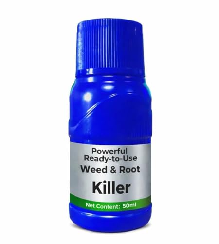 Image of Weed and Root Killer 50ml - Ready-to-Use Fast-Acting Deep Penetrating Formula - Powerful Weed Remover for Garden, Lawn, Driveway & Pathways - Kills Weeds from Root (Pack)