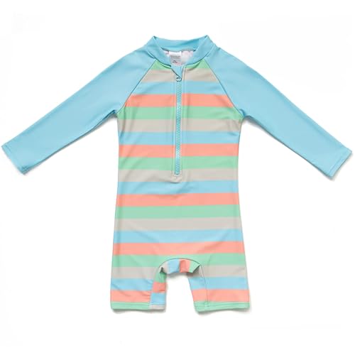 BONVERANO  bVK[h s[X UPF50+ UVJbg  xr[ j̎q (Stripe 2, 18-24 Months)