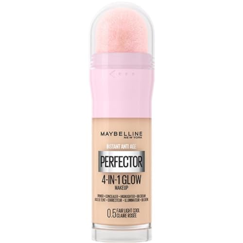Maybelline New York Fondotinta Perfezionante Instant Perfector 4-in-1 Glow, Minimizza,