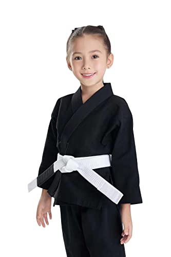 Just Yearn Kids Bjj Gi, Youth Ibjjf Children’s Students Brazilian Jiujitsu Gi Kimono Pre-Washed Fabric Belt Not Included. #TOP1