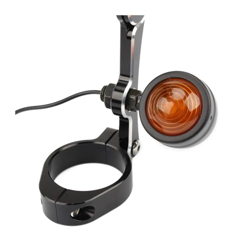 Soporte para faro de motocicleta ideal para rutas nocturnas en motos Cafe Racer y Bobber 6