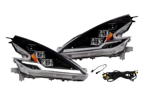 Morimoto XB Evo Hybrid LED Headlights for 2009-2021 Nissan 370Z, Plug and Play LED Headlights (LF2-474Y)