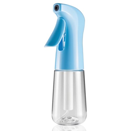 Zuhose Spray Bottle for Hair (6.8OZ /200ML) Continuous Ultra Fine Mist Sprayer for Hair, Salons, Barber, Plants, Skin Care, Cleaning 2 Pack PURPLE