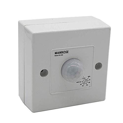 Image of Manrose PIR + Timer 1362 Extractor Fan Condensation For Inline Fan Bathroom