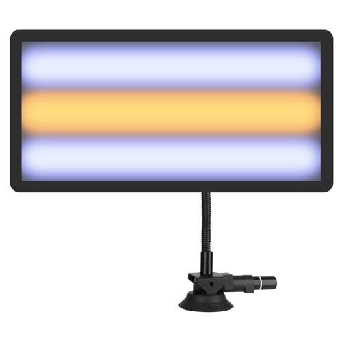 AUTOPDR Dent PDR Light Board with Built-in Battery Adjustable White-Yellow Illumination Dent Reflector Board for Paintless Repair Auto Body Line Detection Tool for Car Dent Removal