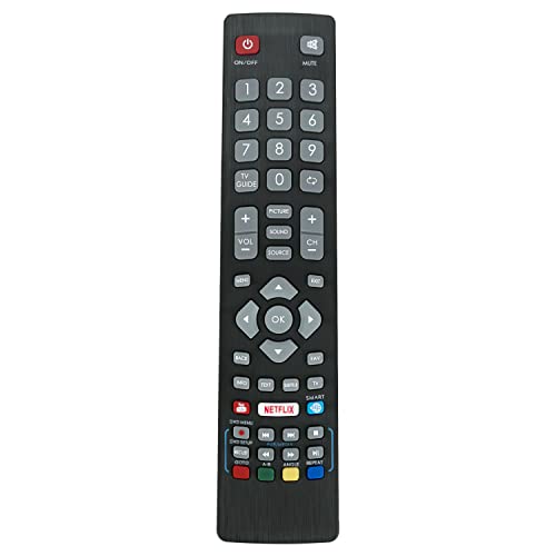 Replacement Remote Control BLFRMC0009 Sub BLFRMC0008 Fit for BLAUPUNKT TV 43/134M-GB-11B-FEGUX 236/207M-GB-3B-EGDPSX-UK 32/133M-WB-11B-EGPX-UK 32/138M-GB-11B4-EGDPX-UK 32/138M-GB-11B4-EGPX-UK - Image 4