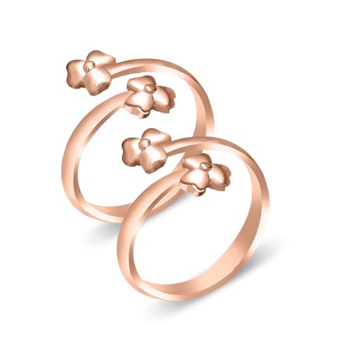 Image of 925 Sterling Silver Peacock Design Toe Ring for Women and Girls | Polish Adjustable Toe Bichiya | Adjustable