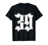 articulo dela constitucion mexicana 39 Parfait pour les garçons et les filles qui portent des maillots de sport. Il a un grand numéro blanc 39 dans un style cholo mexicain. Idéal pour les fans de football, de basket-ball, de baseball, de hockey, de football et plus encore. Ajoutez-le à vos idées de cadeaux de Noël et de 39e anniversaire.