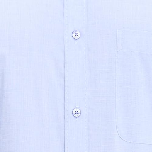 Image of Raymond Men Slim Fit Solid Pattern Pure Cotton Semi Cutaway Collar Full Sleeve Formal Shirt