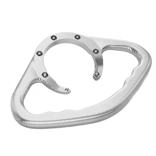 Accoudoir passager moto MT07 couleur silver idéal pour les balades en duo