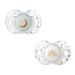 Tommee Tippee Closer to Nature Night Time Toddler Soothie Pacifier, 18-36 months - 2 count (Colors May Vary)