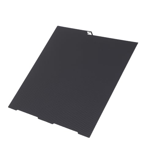 Carbon Fiber PET Textured PEO Flexible Build Plate for 3 Combo Printer 256x268mm