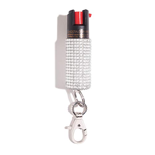 BlingSting Pepper Spray Keychain for Women Professional Grade Maximum Strength OC Formula 1.4